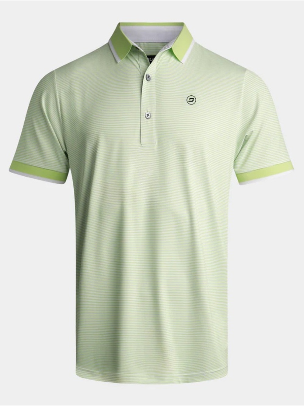 Druids STRIPE POLO - LIME